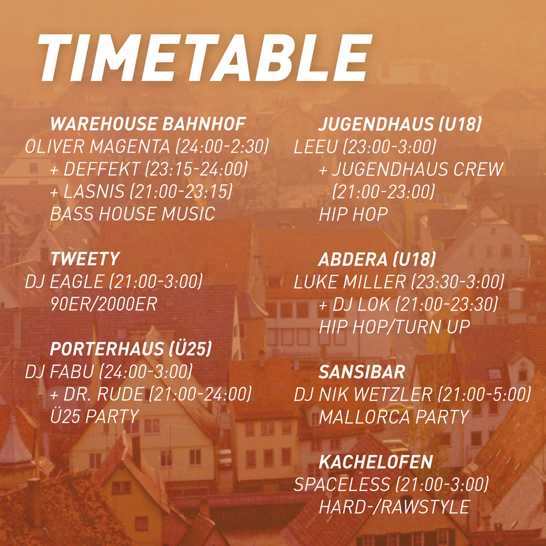 Timetable